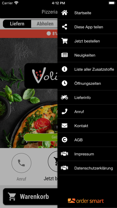 Pizzeria Voliamo Screenshot