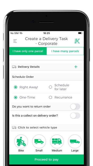 Screenshot #2 pour Kwik Delivery