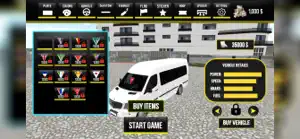 Minibus Bus Simulator Game screenshot #1 for iPhone