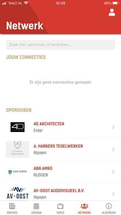 Excelsior '31 Businessclub Screenshot