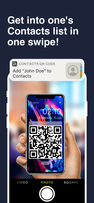 QRID Business card in a widget(圖1)-速報App