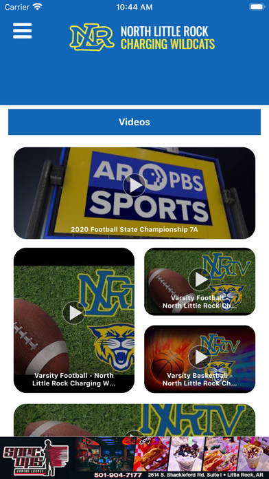 NLR Athletics Screenshot