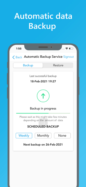 Easy Spending Budget. Screenshot