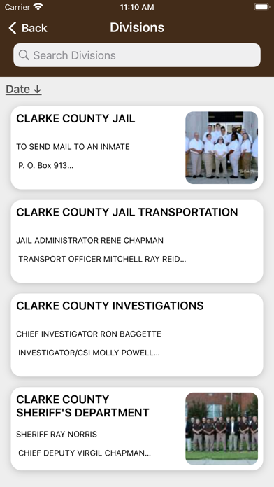 Clarke County Sheriff AL screenshot 2