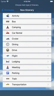 trip boss itinerary manager iphone screenshot 3