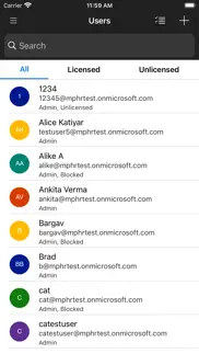 microsoft 365 admin iphone screenshot 2