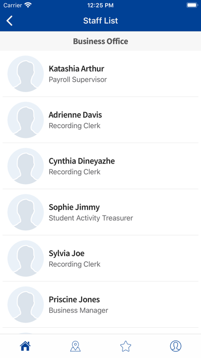 Chinle Unified School District Screenshot