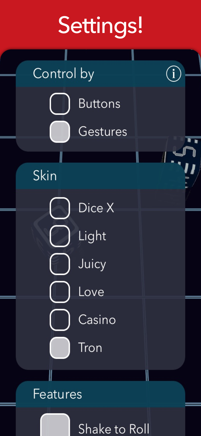 Dice X - 3D dice roller