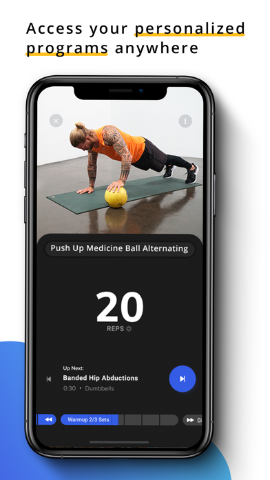 Screenshot #3 pour SmartFitness TRAIN
