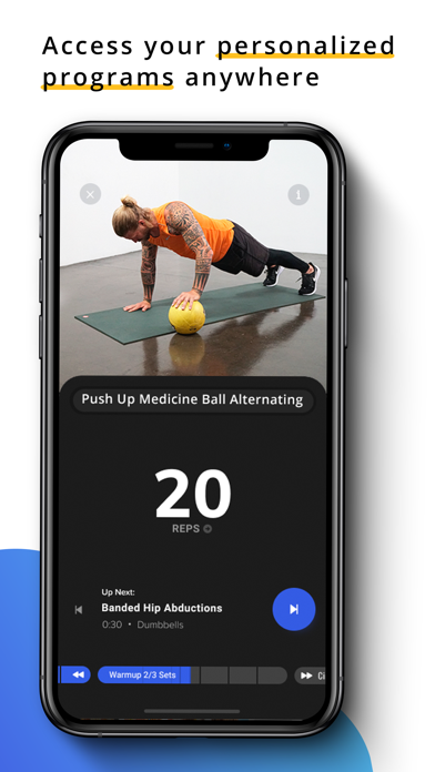 SmartFitness TRAIN Screenshot