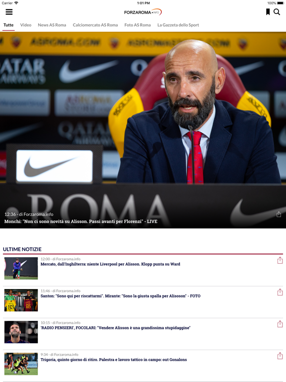 Screenshot #4 pour Forzaroma.info