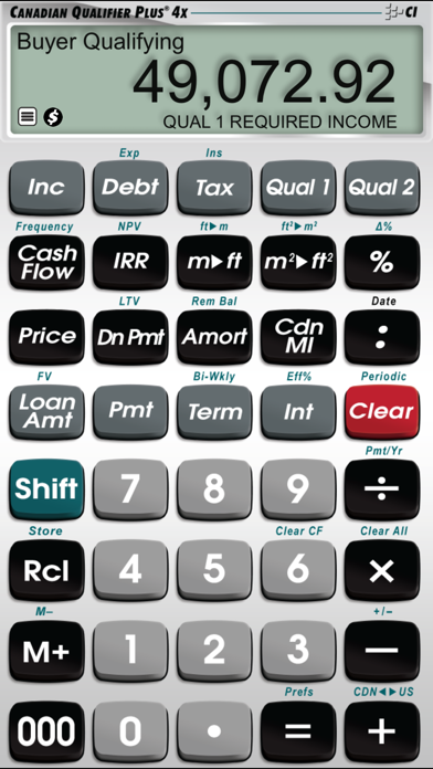 How to cancel & delete Canadian Qualifier Plus 4x Real Estate Calculator from iphone & ipad 2