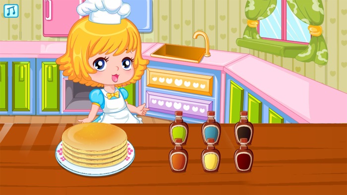 Moana Cooking Pancakes