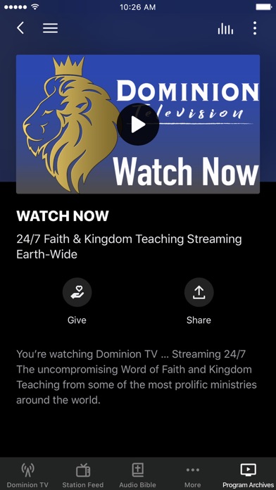 Dominion TV Screenshot 3 - AppWisp.com Dominion TV Screenshot 3 - AppWisp.com