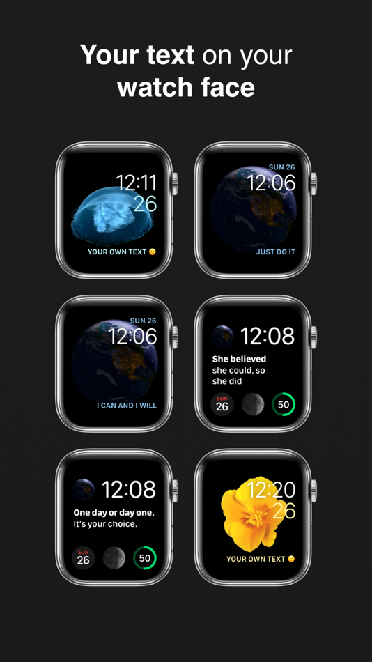 #2. TextWatch: Complications (iOS) 由: Marcel Hagmann