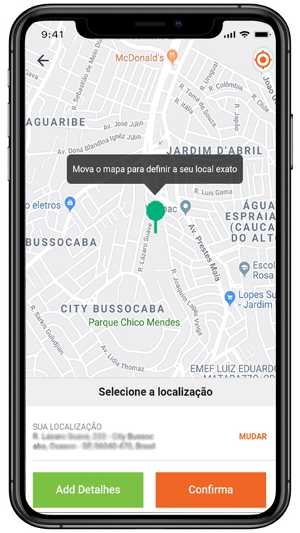 Entrega na Mão