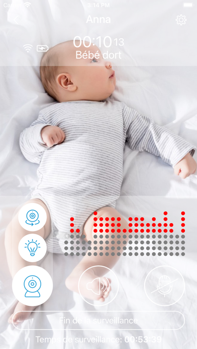 Screenshot #1 pour Babyphone: Baby Monitor app