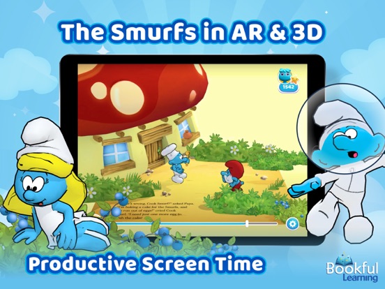 Bookful Learning: Smurfs Timeのおすすめ画像2