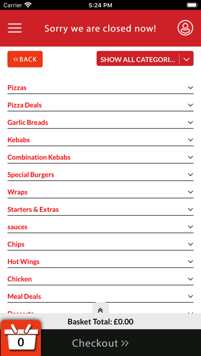NORWICH PIZZA & KEBAB Screenshot