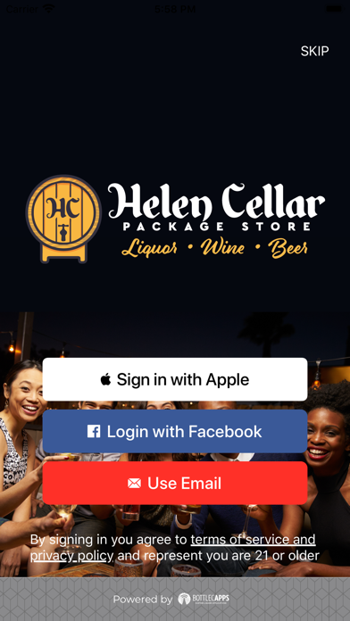 Helen Cellar Package Store Screenshot