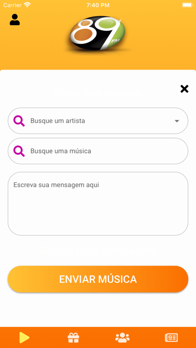 89 FM Joinville Screenshot
