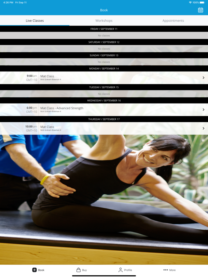mhealth Physio and Pilates