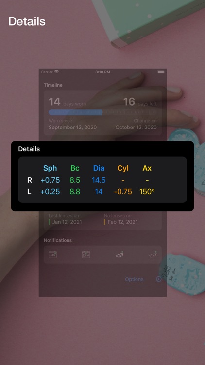 Lensy - Contact Lens Tracker screenshot-3
