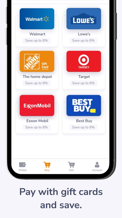 CardBazaar - Gift Card Savings