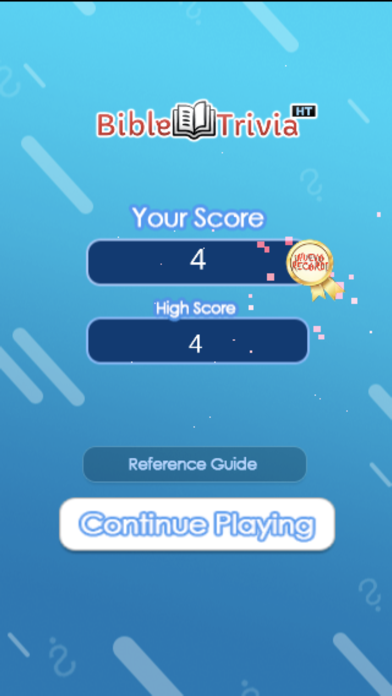 Bible Trivia HT Screenshot