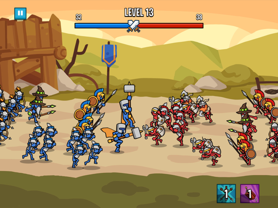 Screenshot #4 pour Stick Battle: War of Legions