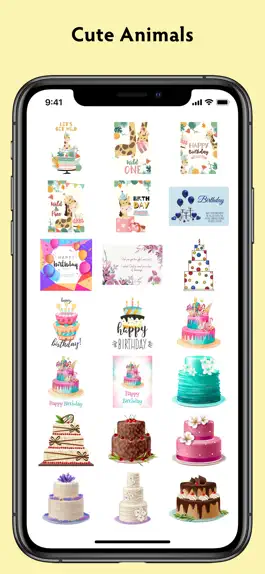 Game screenshot Birthday Stickers #1 hack