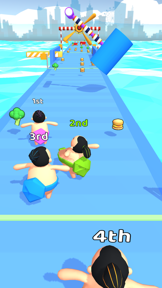 #4. Sumo Run! (iOS) 由: Mood Games OU
