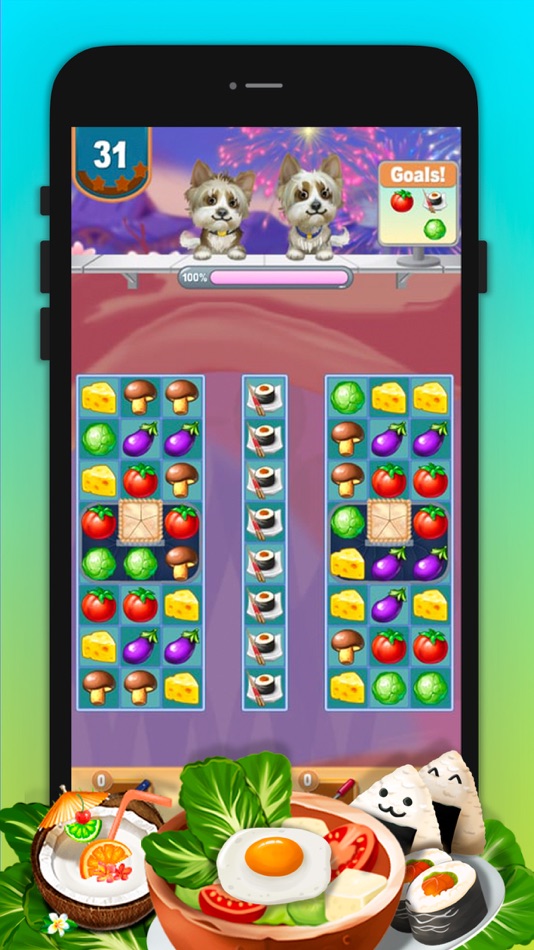 #4. Om Nom Nom Seonkyoung Longest (iOS) 由: B6 Games LLC