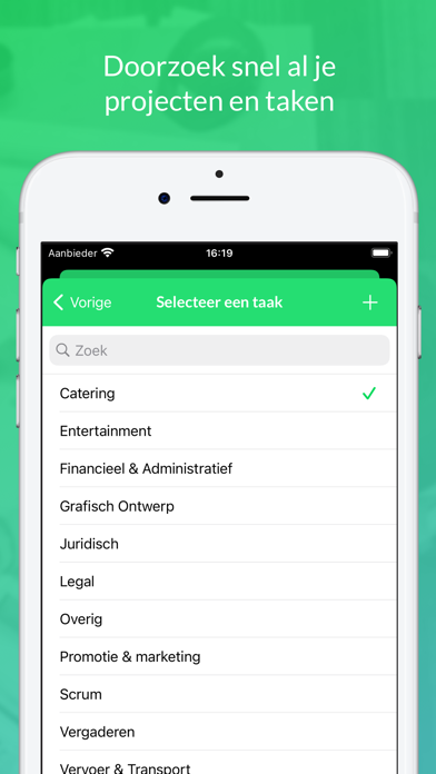 Screenshot #3 pour Keeping – Urenregistratie