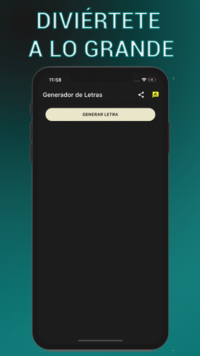 Basta - Generador de Letras Screenshot