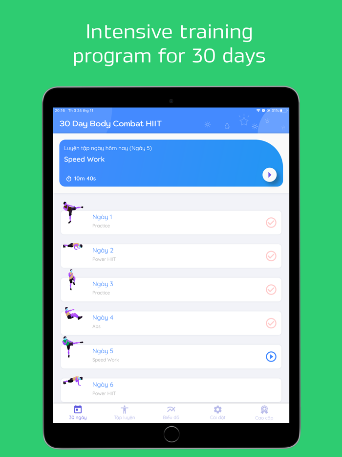 BoFit - 30 Day Body Combat