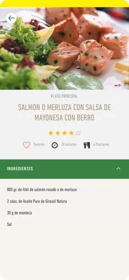 Game screenshot Recetas Natura apk