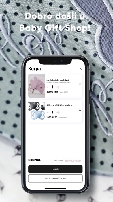 Babygiftshop Screenshot