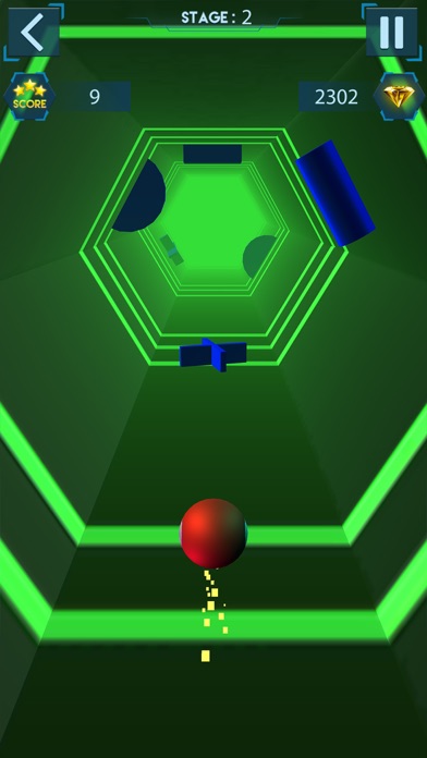 3D Tunnel Color Ball Runnerのおすすめ画像3