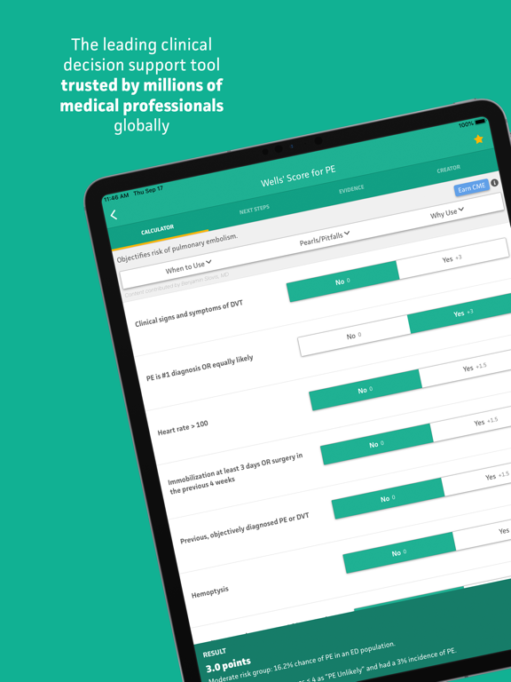 Screenshot #4 pour MDCalc Medical Calculator