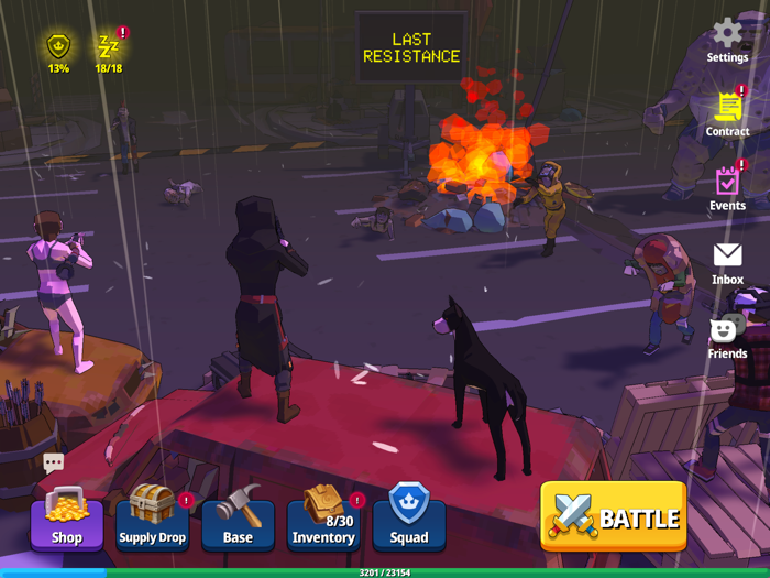 Last Resistance Game