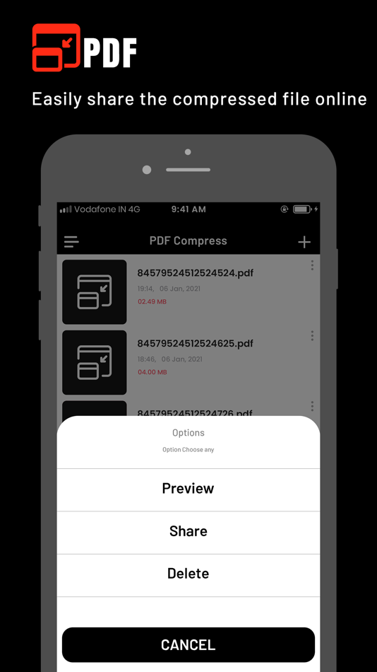 #3. PDF Compressor : Shrink PDF (iOS) 由: Jogani Bhavesh Keshubhai