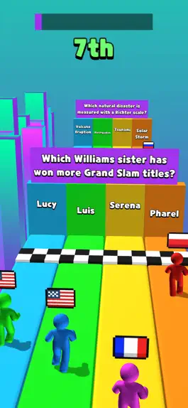 Game screenshot ABC Run - Trivia Racing Fun apk