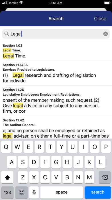 Florida Statutes by PocketLaw Screenshot