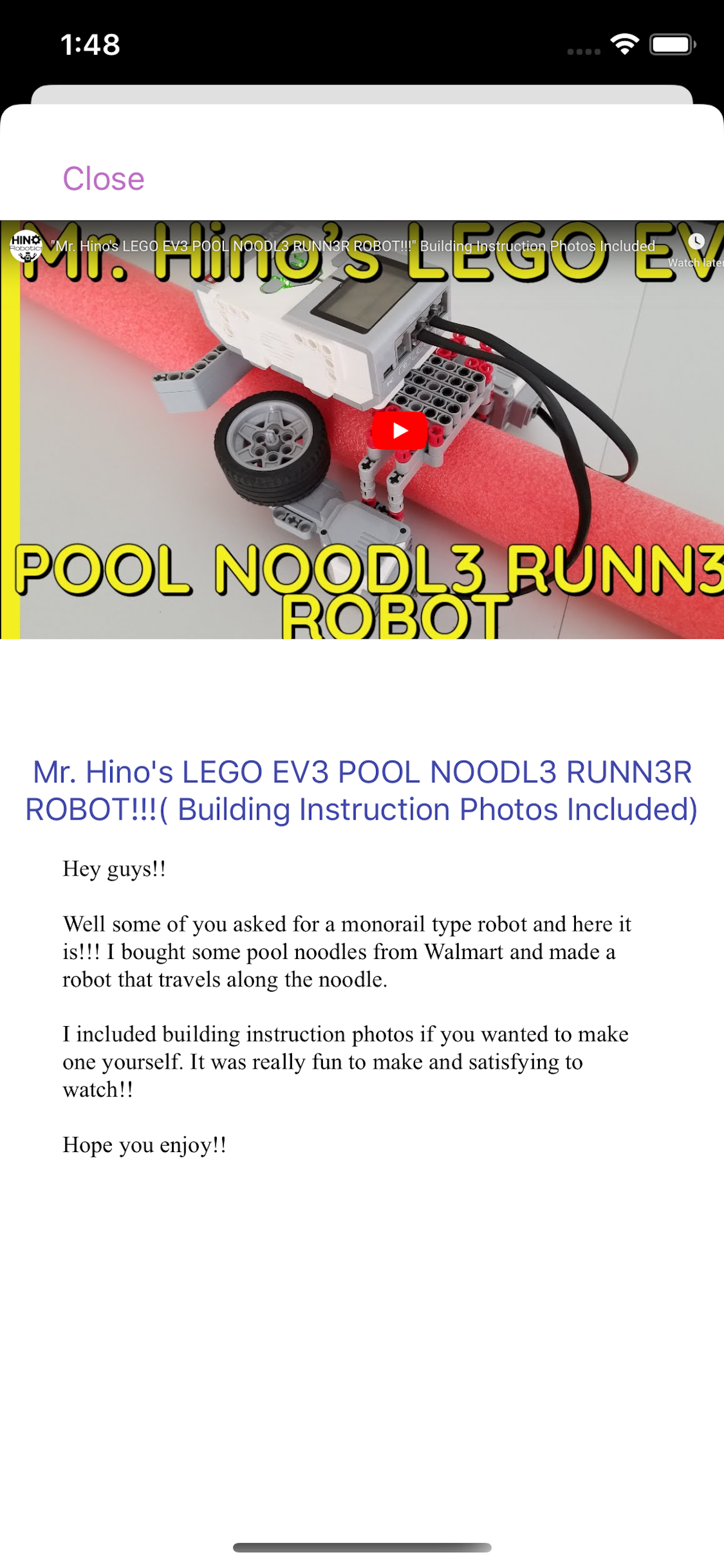 Mr. Hino Robotics