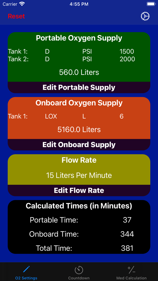 #7. Oxygen Calculation Tool (iOS) 由: Joshua Savko