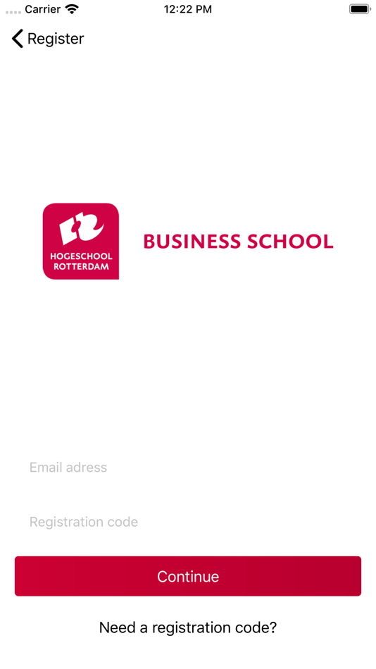 #2. HRBS events app (iOS) 由: Stichting Hogeschool Rotterdam