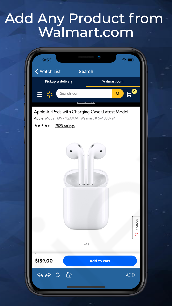 Price Tracker for Walmart