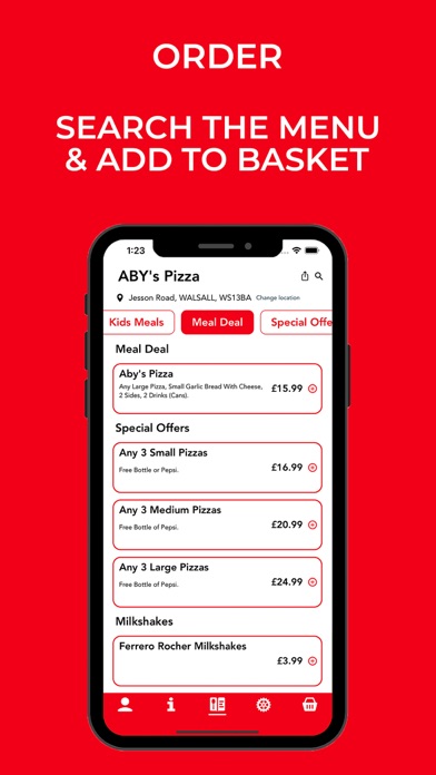 Abys Pizza Screenshot