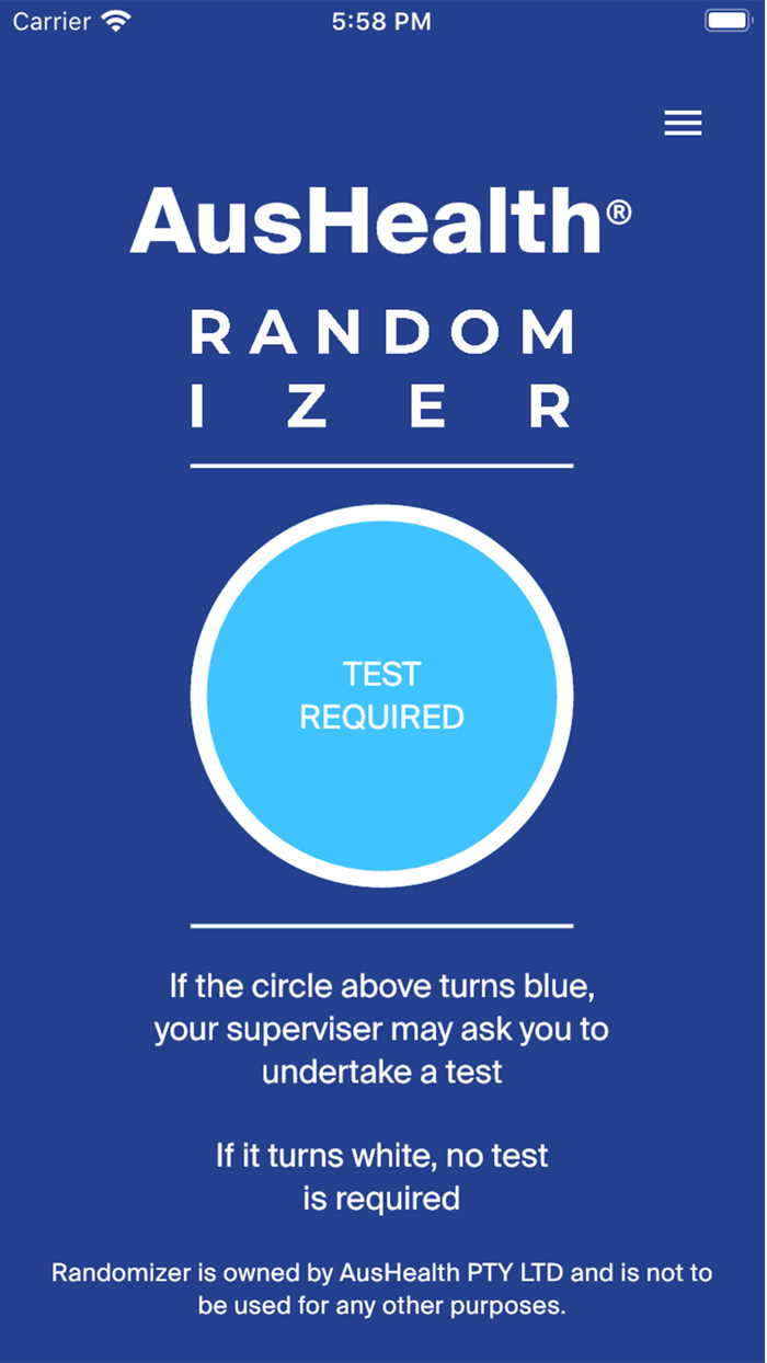 AusHealth Randomizer